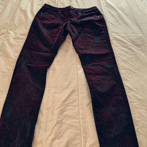 volcom damask skinny jean